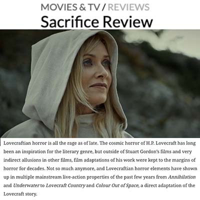 SACRIFICE (MOVIE REVIEW)